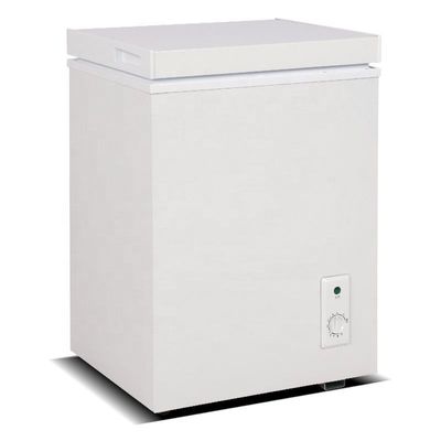 42L Small Home Freezer Chest Compact Deep Freezer Folding Door