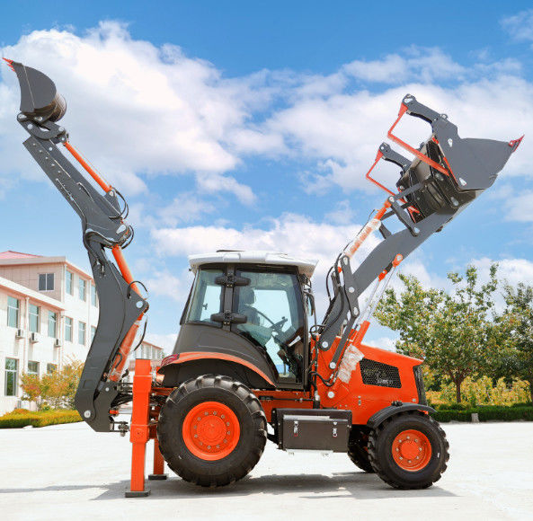 Máy chở kéo dầu diesel 1.2ton Máy kéo nông nghiệp 0.1cbm Bucket