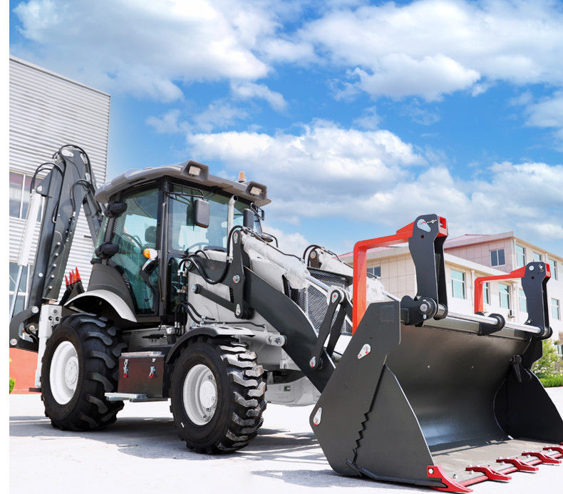 Máy chở kéo dầu diesel 1.2ton Máy kéo nông nghiệp 0.1cbm Bucket