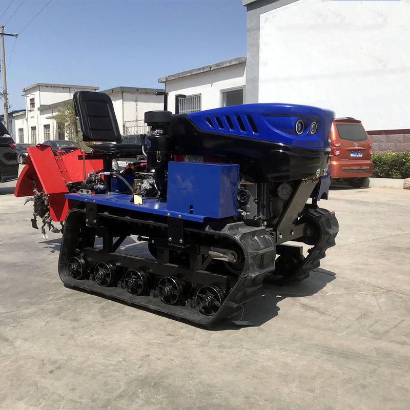 Đỏ xanh động cơ diesel máy kéo trang trại vườn cây quả Paddy Field Mini máy kéo