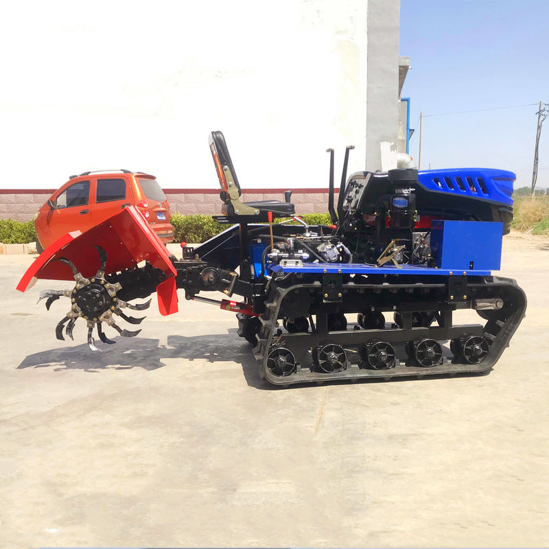 Đỏ xanh động cơ diesel máy kéo trang trại vườn cây quả Paddy Field Mini máy kéo