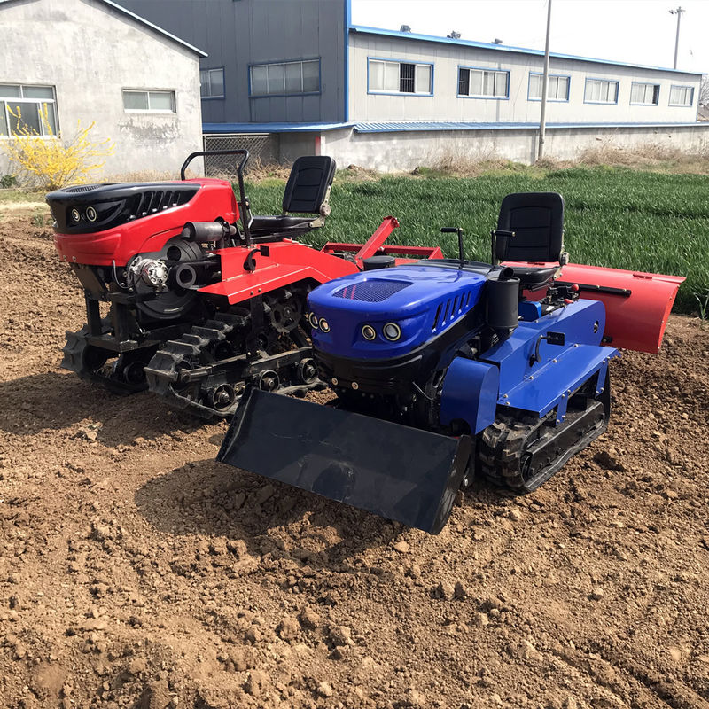 Đỏ xanh động cơ diesel máy kéo trang trại vườn cây quả Paddy Field Mini máy kéo