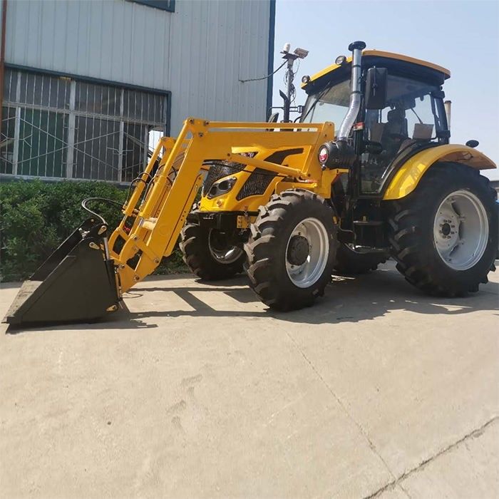 2024 Gear Drive mới Máy kéo nông nghiệp 110HP 120HP Máy kéo bánh xe với hộp số