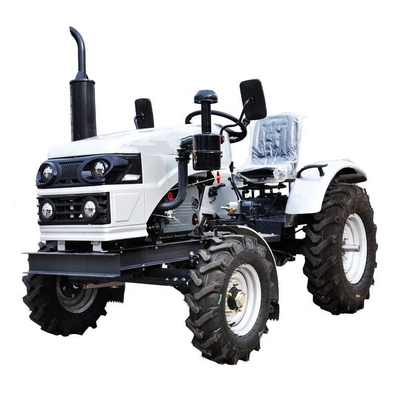 Máy kéo nông nghiệp 2WD 12hp-24hp với ổ dây đai 4 nhịp nước làm mát động cơ diesel