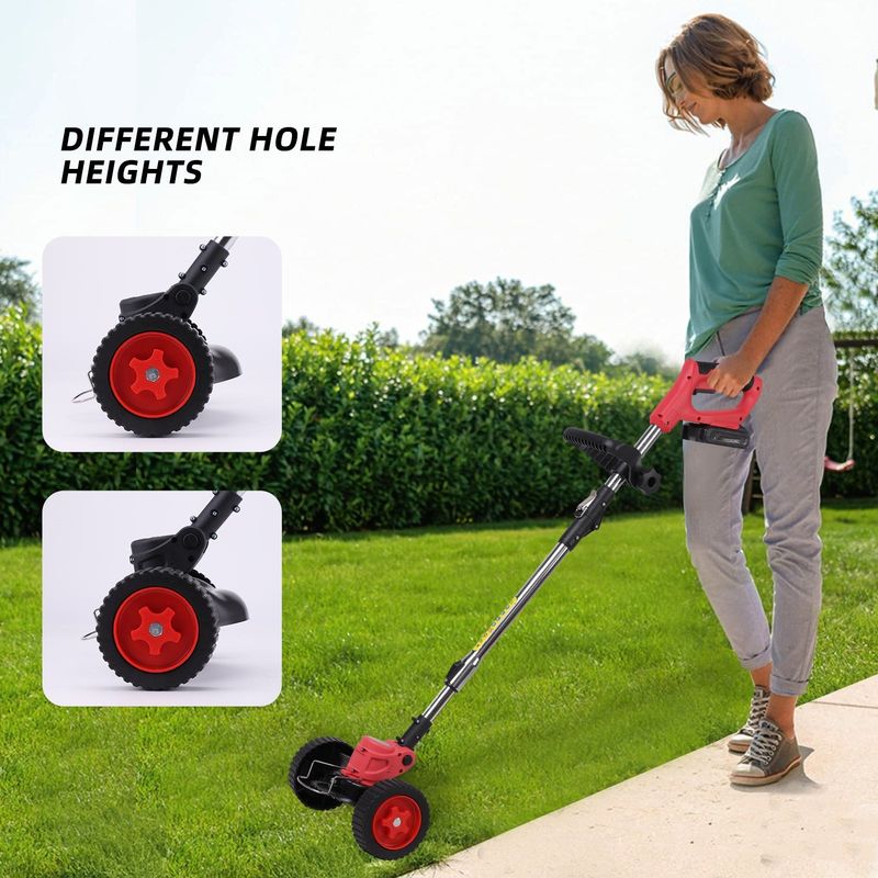 Máy cắt cỏ không dây pin 173CC Động cơ 1200W Độ cao cắt điều chỉnh