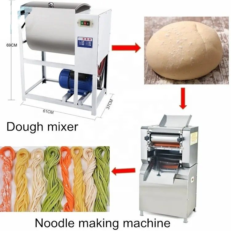 Stainless Steel Noodle Maker Máy cắt Độ dày điều chỉnh Món mì tươi làm bánh mì cho công cụ nhà bếp