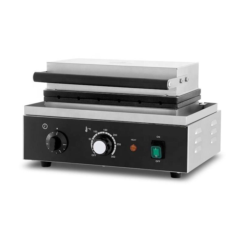 CE Cast Iron Điện khác Máy ăn nhẹ Hàn Quốc Thương mại Giáng sinh 6 Stick Corn Waffle Hot Dog Maker