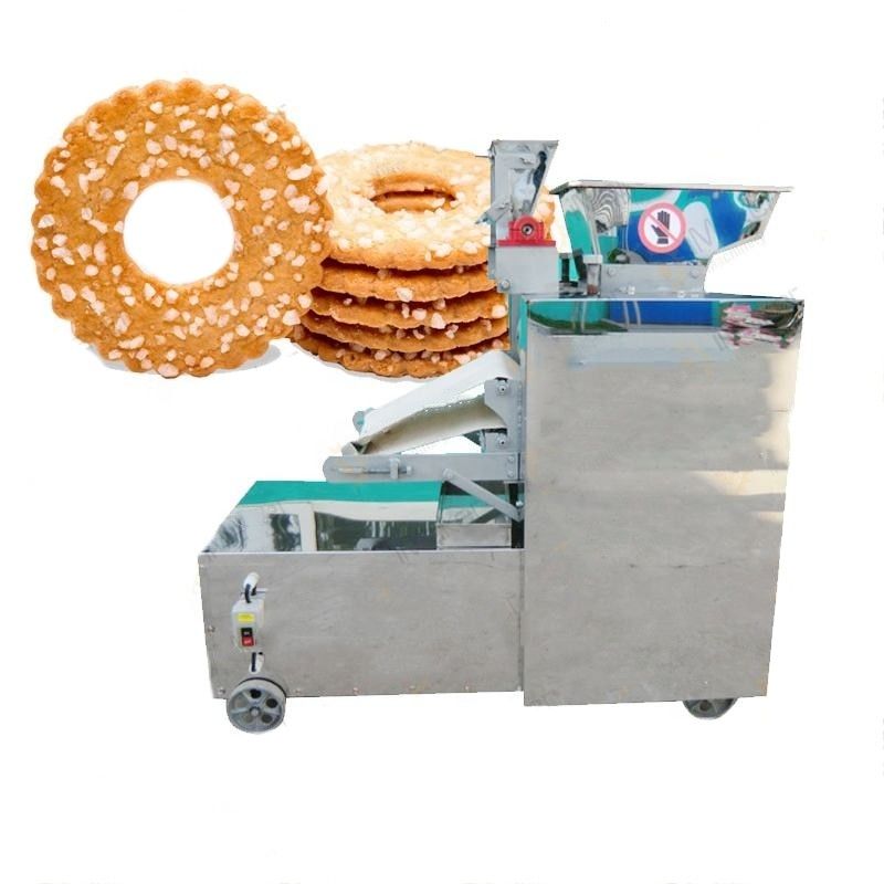 Máy chế biến bánh quy nhiều chức năng Sesame Peach Crisp Palace Peach Crisp Biscuit Roller Type Sugar Cookie Making Machine