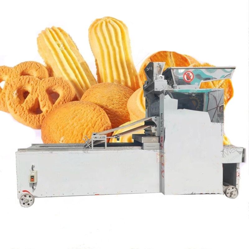 Máy chế biến bánh quy nhiều chức năng Sesame Peach Crisp Palace Peach Crisp Biscuit Roller Type Sugar Cookie Making Machine