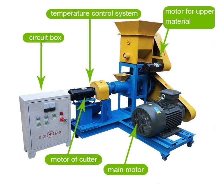 Các món ăn nhẹ phổ biến nhất Puffed Food Millet Corn Puff Extruder Machine