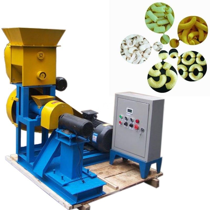 Các món ăn nhẹ phổ biến nhất Puffed Food Millet Corn Puff Extruder Machine