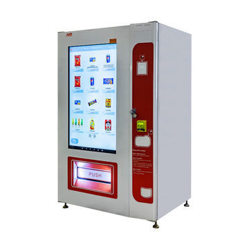Máy bán hàng hiển thị LCD quảng cáo thông minh đứng trong nhà với giao diện người dùng màn hình cảm ứng tùy chỉnh, điều khiển từ xa kỹ thuật số