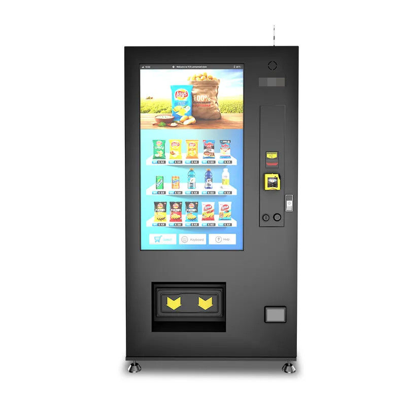 Máy bán hàng hiển thị LCD quảng cáo thông minh đứng trong nhà với giao diện người dùng màn hình cảm ứng tùy chỉnh, điều khiển từ xa kỹ thuật số