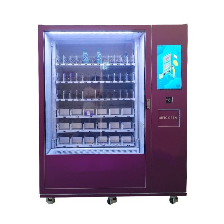 Máy bán đồ uống lạnh với xoắn ốc và đẩy trực tiếp