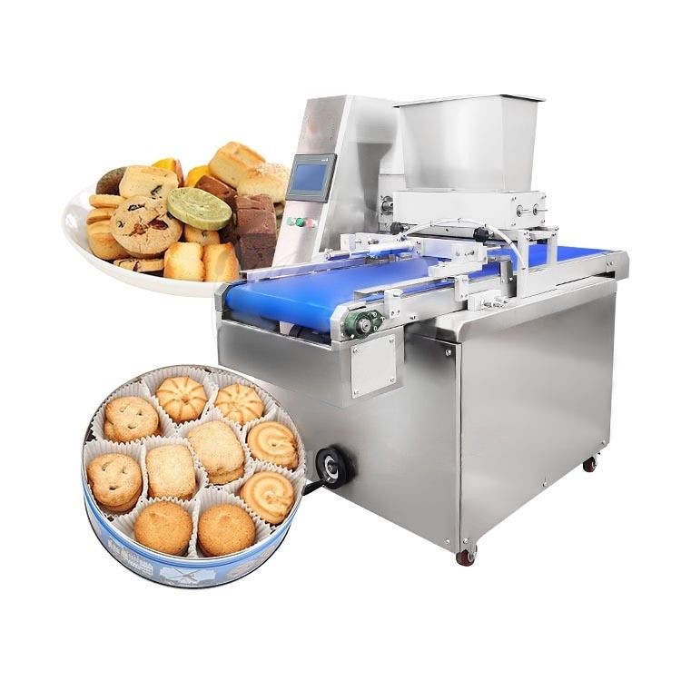 Đồ ăn nhẹ tự động muffin cupcake macaron cup cake bánh quy và bánh quy làm cho bộ làm đầy máy đặt cọc
