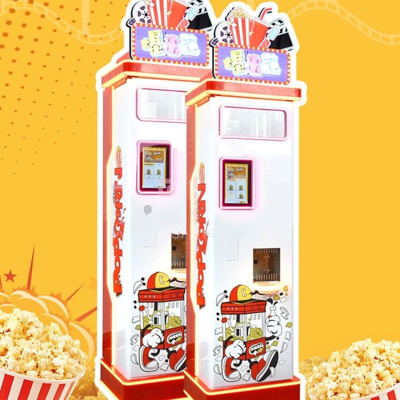 Máy bán Popcorn Card Operated Vendor Máy bán Popcorn Coin Food Snack Nhà phân phối máy bán Popcorn
