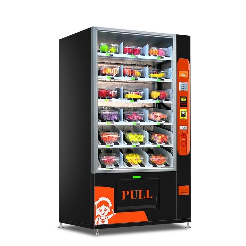 24 giờ bánh mì món tráng miệng Cupcake bán hàng tự phục vụ Kiosk với tủ lạnh và thang máy