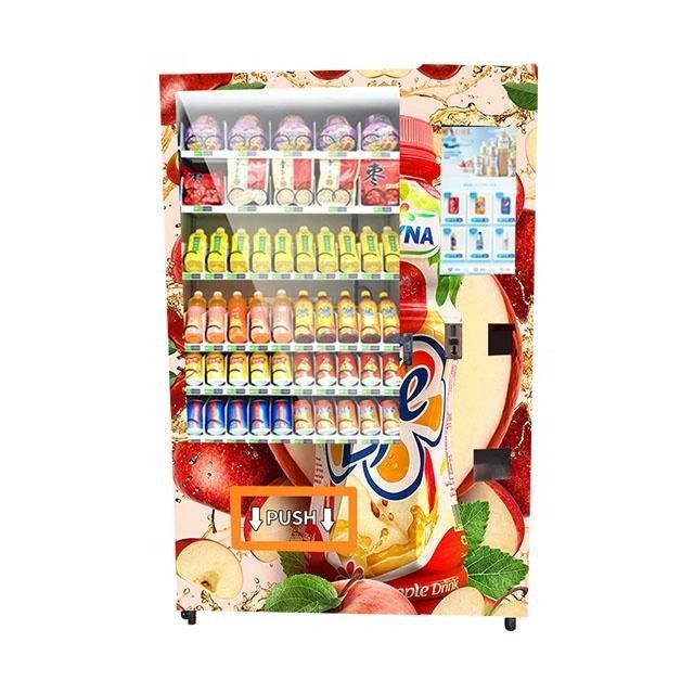 Máy bán hàng tại nhà ga tàu điện ngầm khách sạn 220V 50HZ 24 giờ hỗ trợ Trung tâm mua sắm tiện lợi