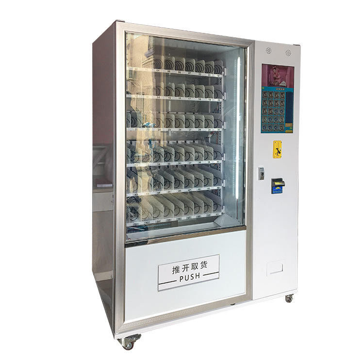 Máy bán hàng tại nhà ga tàu điện ngầm khách sạn 220V 50HZ 24 giờ hỗ trợ Trung tâm mua sắm tiện lợi