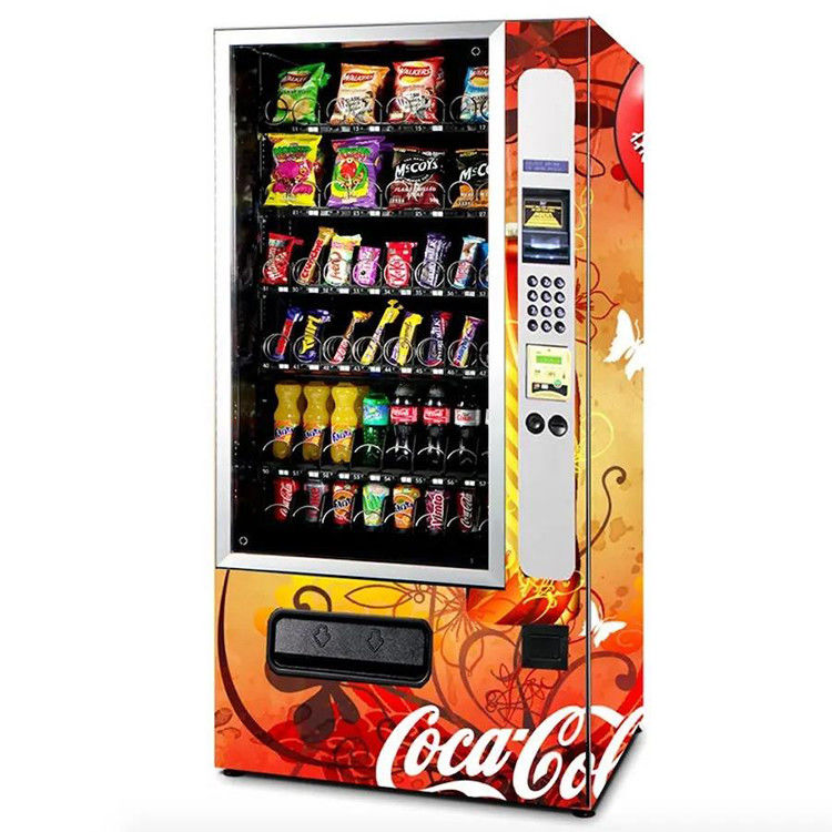 Máy bán hàng thực phẩm tươi lớn cho ga tàu điện ngầm khách sạn và trung tâm mua sắm