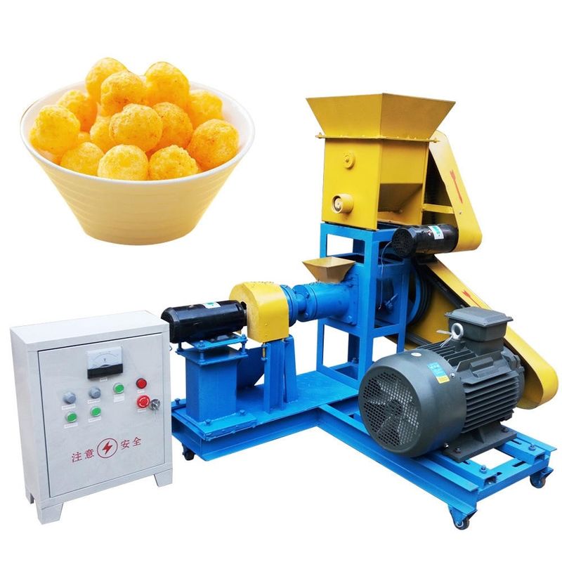 Máy chế tạo đồ ăn nhẹ hoạt động dễ dàng Đường dây sản xuất đồ ăn nhẹ hoàn toàn tự động Với nhãn dán sơn màu tùy chỉnh