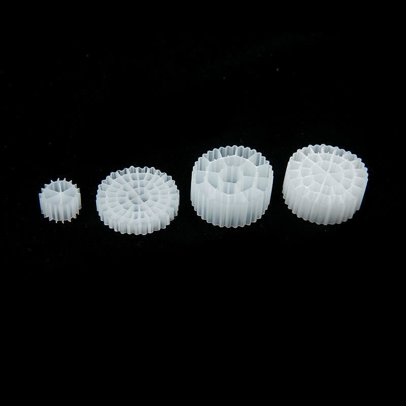 Biofilm Active Carrier Suspended Floating Bio Mbbr Filler Media được sử dụng trong gói giường chất lỏng